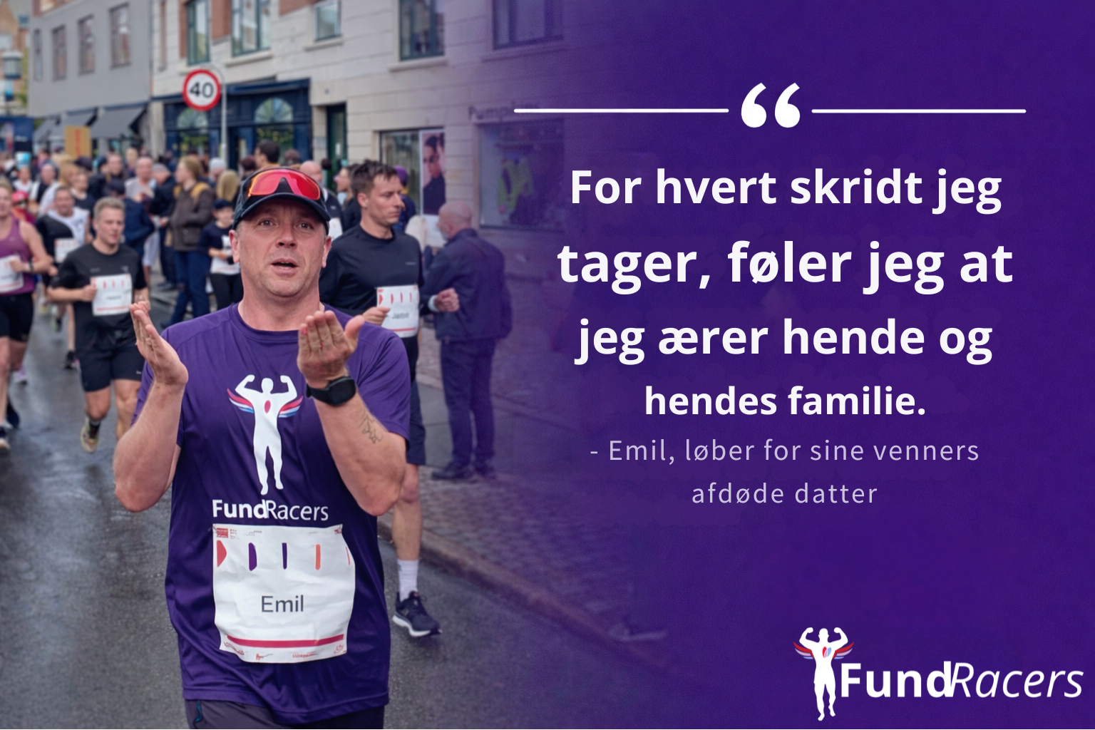 Emil i FundRacers-trøje